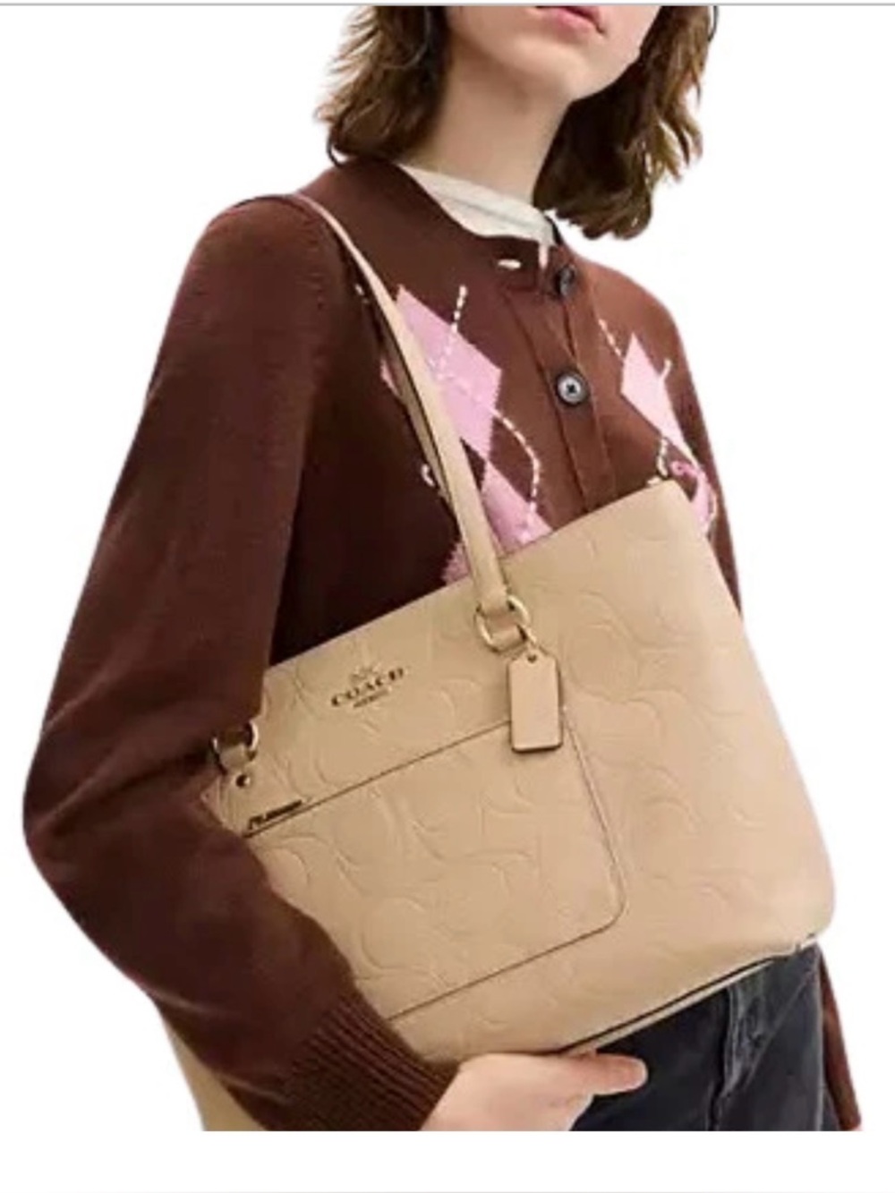 NWT Coach Station Tote bag. - Picture 5 of 8